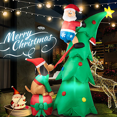 卡通圣诞气模